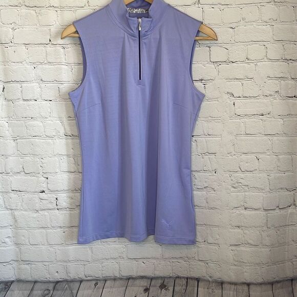 Puma Women’s Light Purple Sleeveless Athletic Shirt size Medium - Picture 1 of 6